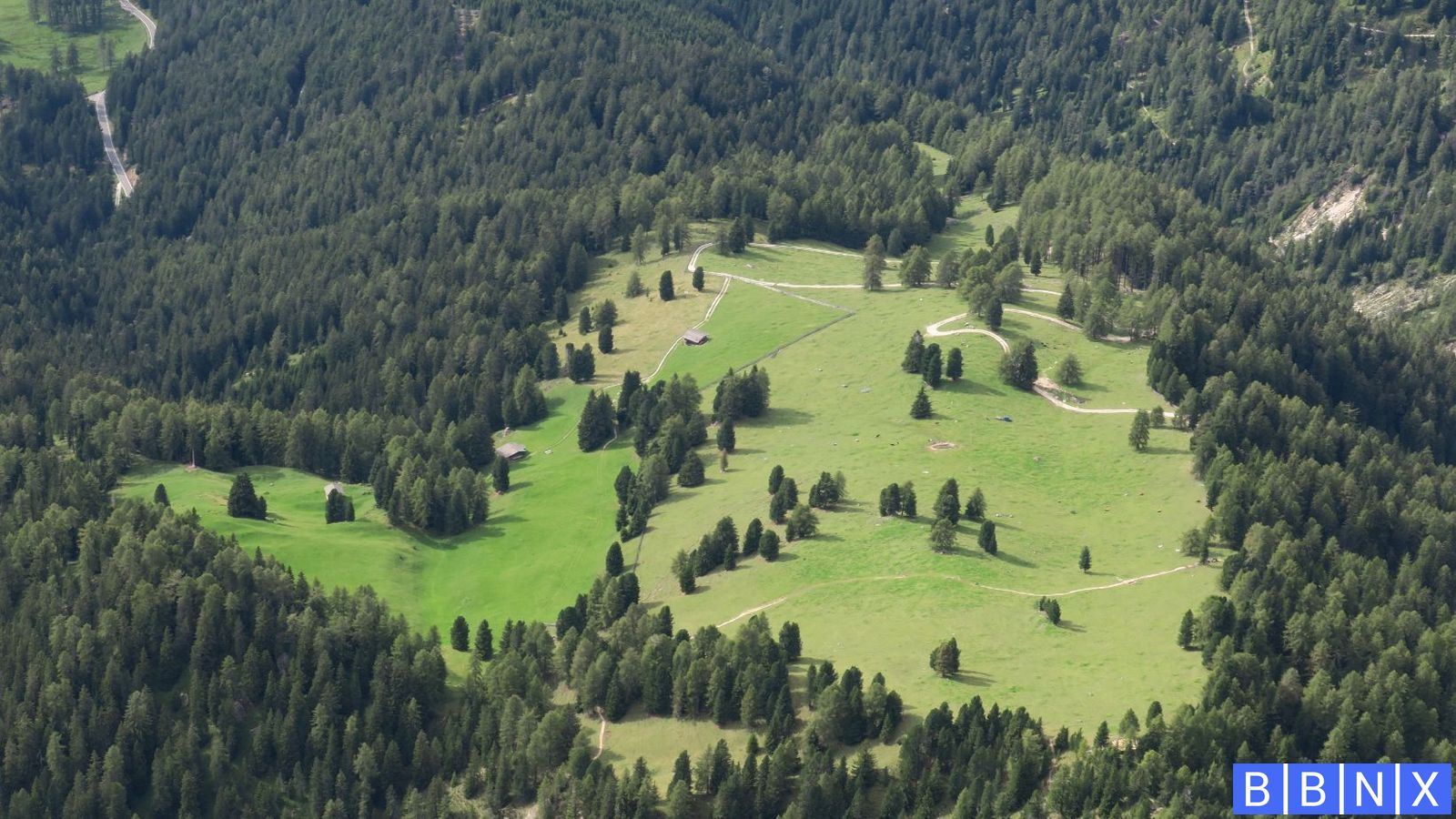Ruta-Dolomitas-verde